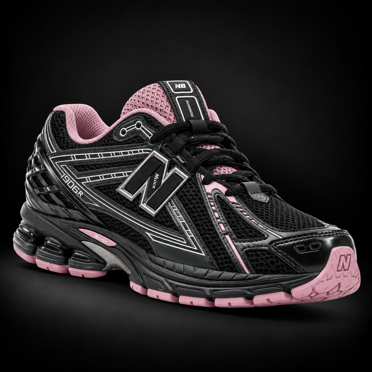 New Balance 1906R Eclipse Pink Taffy, vista frontal — Crazy!Duck Hype