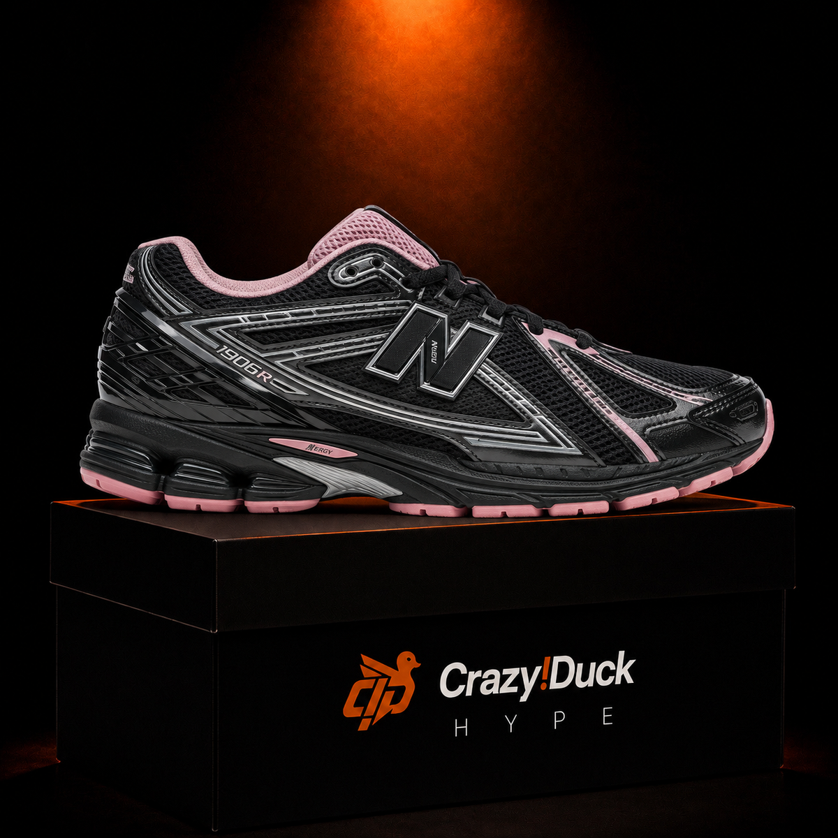 New Balance 1906R Eclipse Pink Taffy con empaque — Crazy!Duck Hype