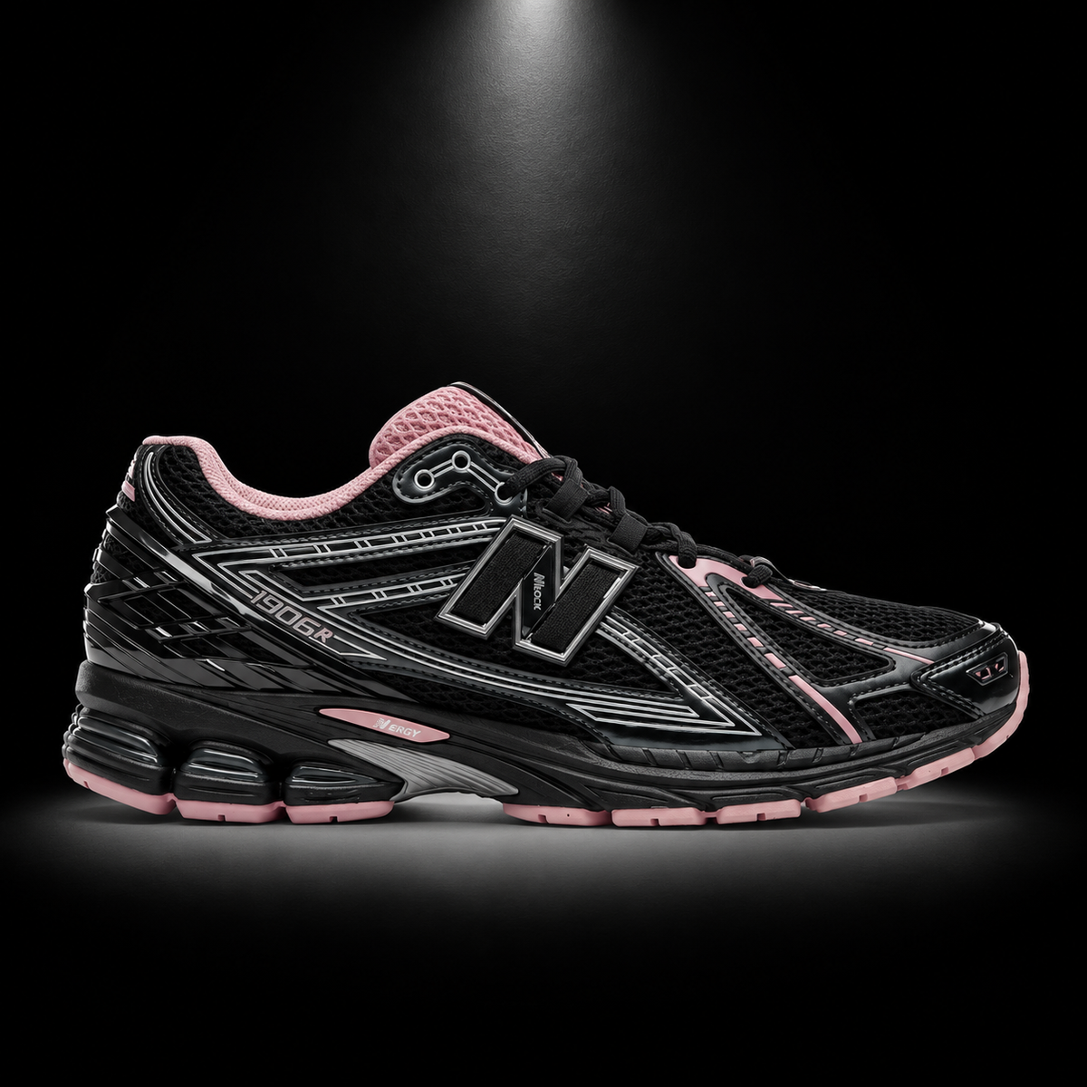 New Balance 1906R Eclipse Pink Taffy, vista lateral — Crazy!Duck Hype