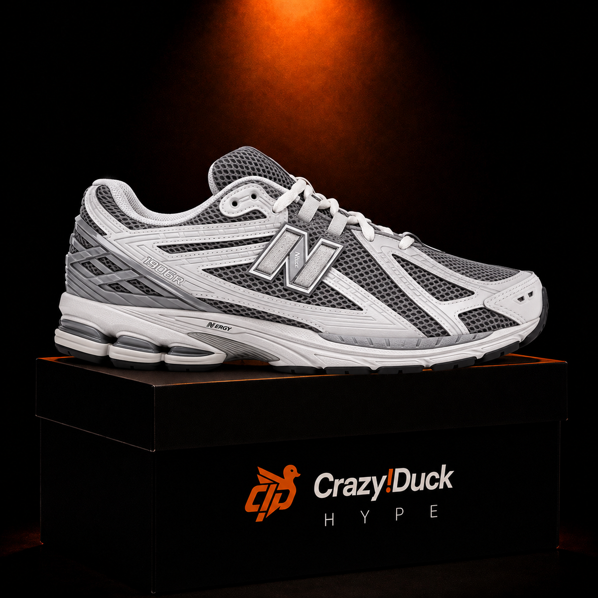 New Balance 1906R Matter Slate Grey Silver Metallic con empaque — Crazy!Duck Hype