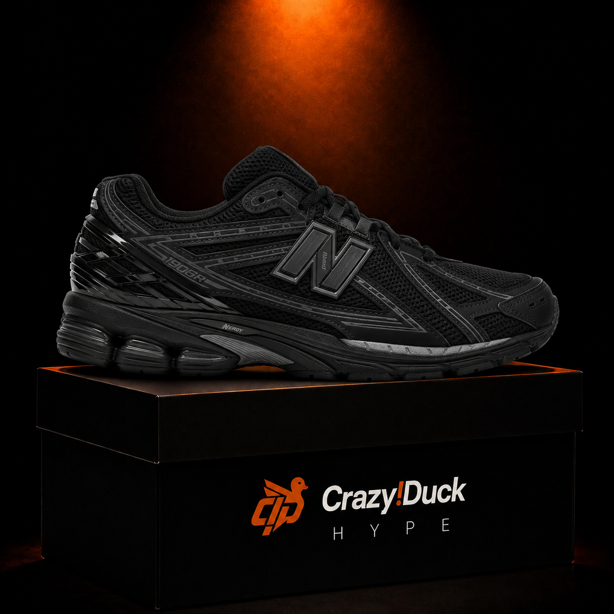 New Balance 1906R Triple Black con empaque — Crazy!Duck Hype