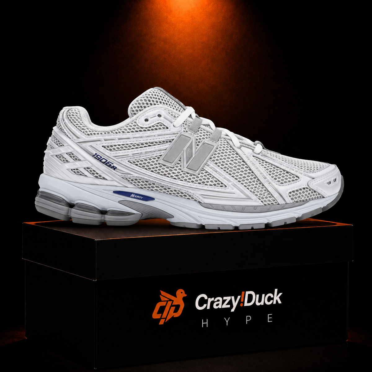 New Balance 1906R White Team Royal con empaque — Crazy!Duck Hype