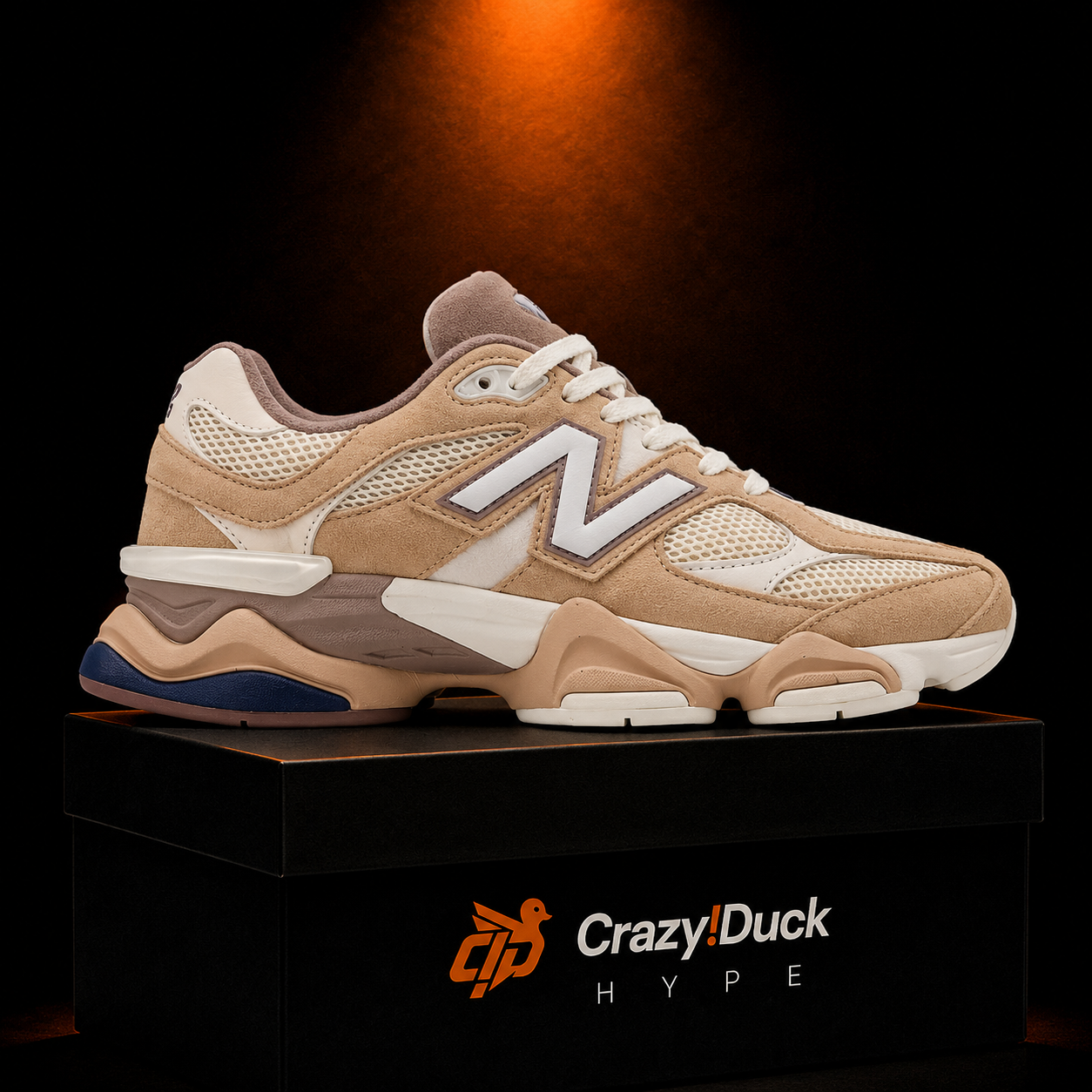 New Balance 9060 Earth Shadow con empaque — Crazy!Duck Hype