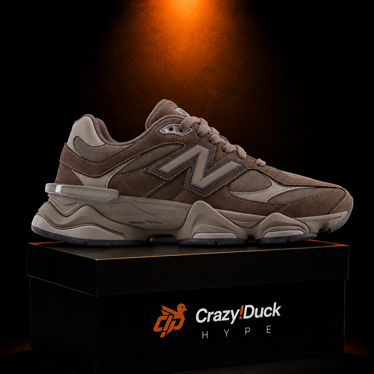 New Balance 9060 Mono Cortado con empaque — Crazy!Duck Hype
