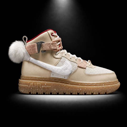 Nike Air Force 1 High '07 Good Game White Multicolor, vista lateral — Crazy!Duck Hype