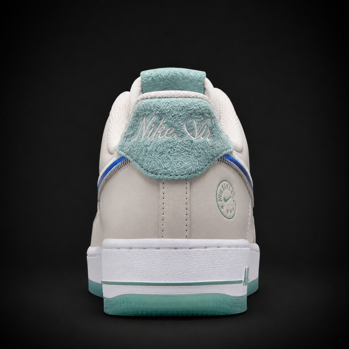 Nike Air Force 1 Low '07 Philadelphia, vista trasera — Crazy!Duck Hype