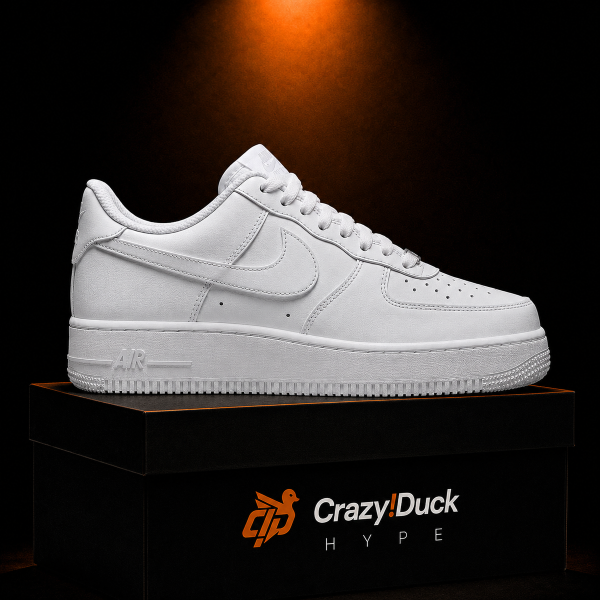 Nike Air Force 1 Low '07 White con empaque — Crazy!Duck Hype