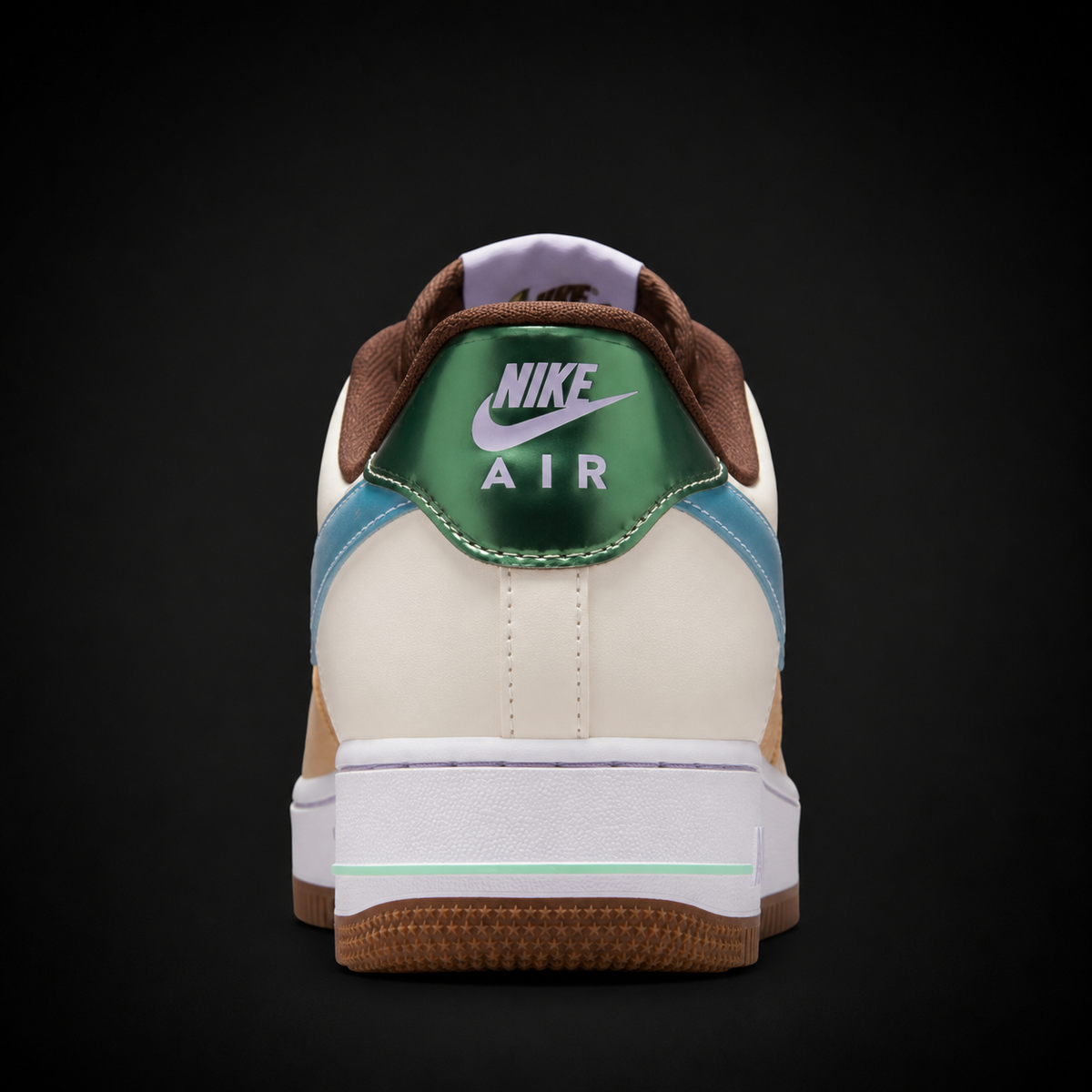 Nike Air Force 1 Low Retro Easter Basket, vista trasera — Crazy!Duck Hype