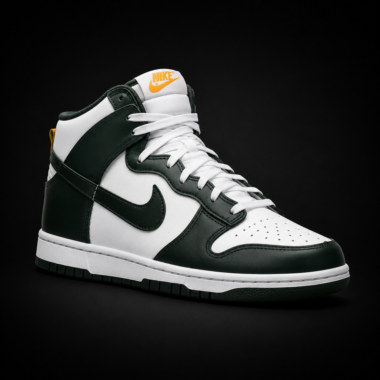 Nike Dunk High Australia, vista frontal — Crazy!Duck Hype