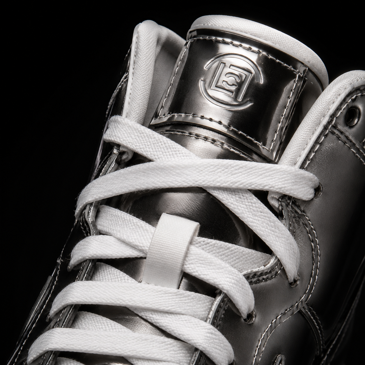 Nike Dunk High CLOT Flux, detalle de agujetas — Crazy!Duck Hype
