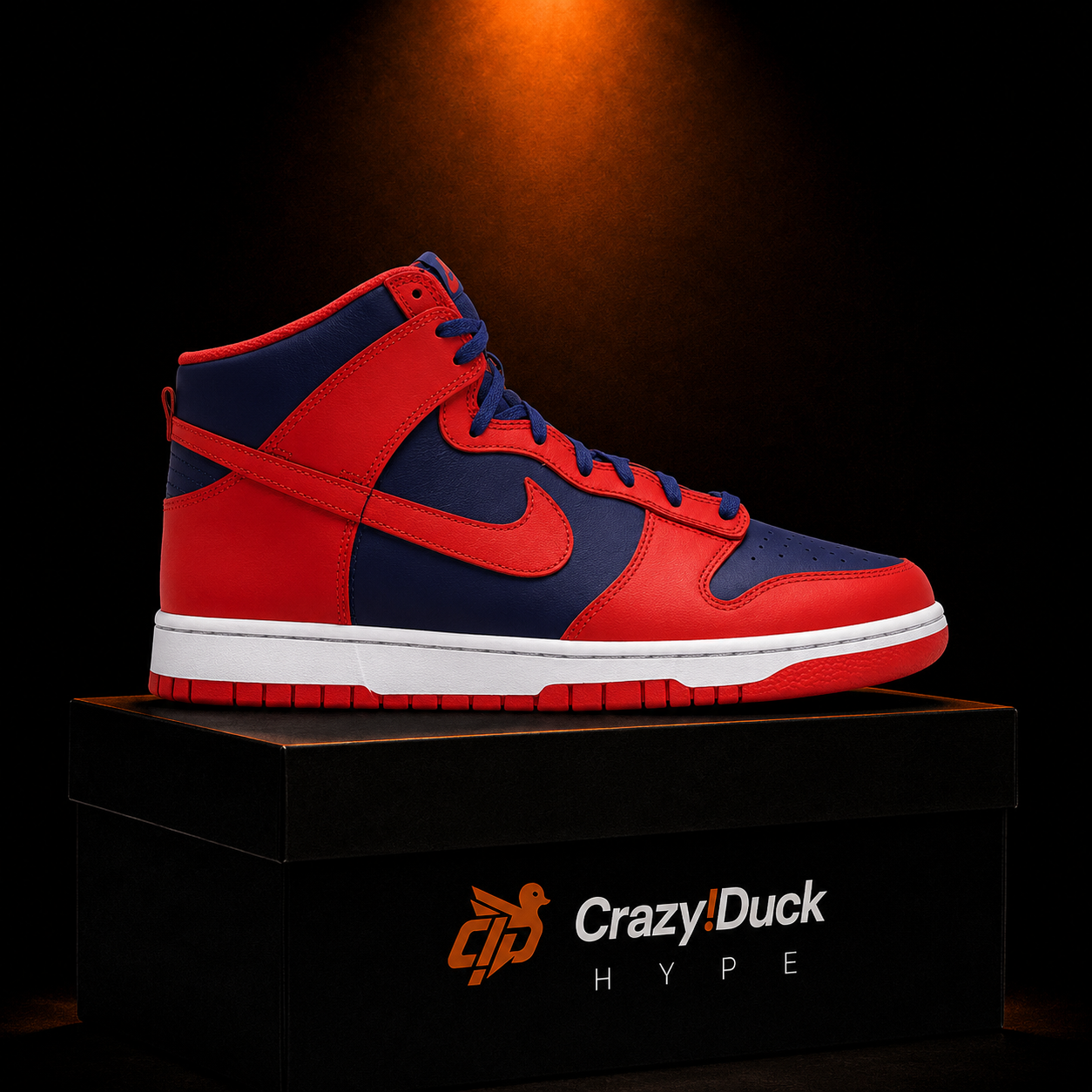 Nike Dunk High Knicks con empaque — Crazy!Duck Hype