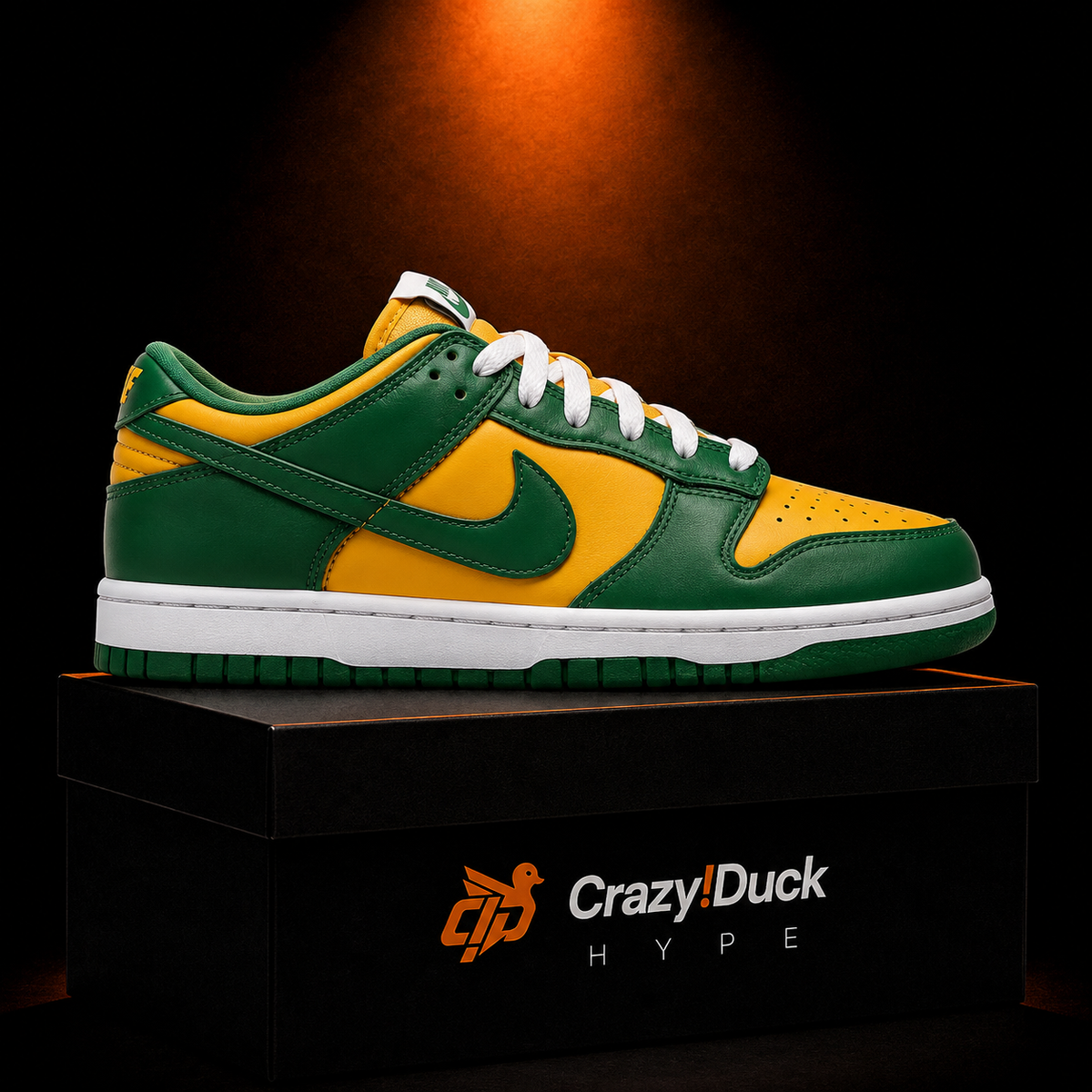 Nike Dunk Low Brazil con empaque — Crazy!Duck Hype