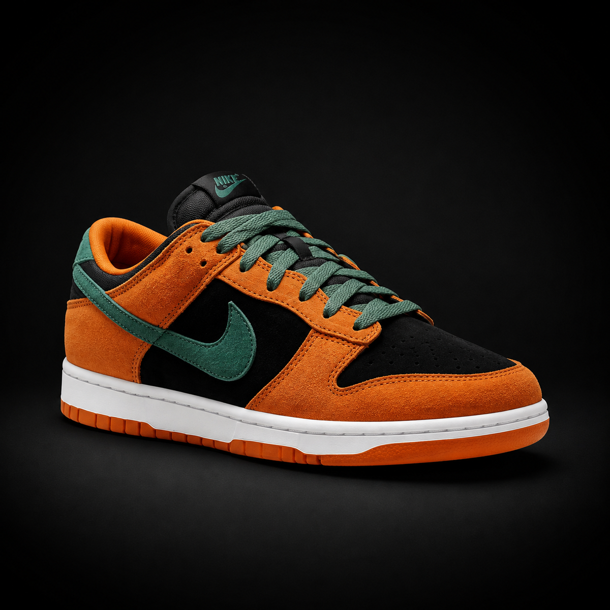 Nike Dunk Low Ceramic, vista frontal — Crazy!Duck Hype
