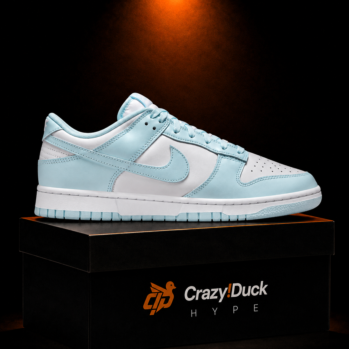 Nike Dunk Low Glacer Blue con empaque — Crazy!Duck Hype