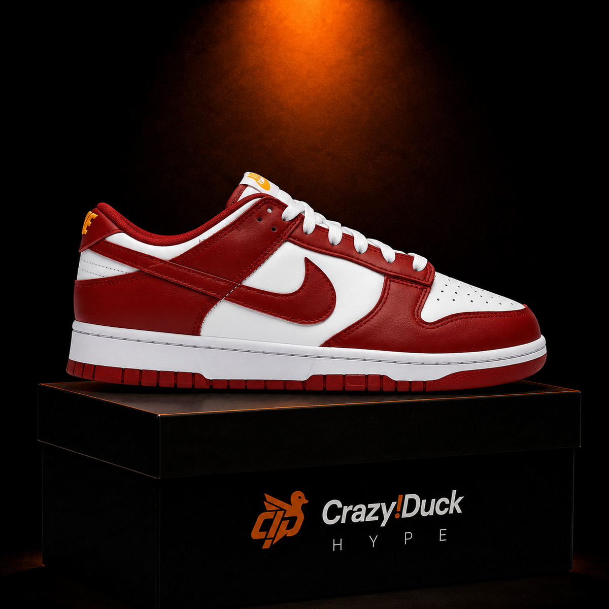 Nike Dunk Low Gym Red con empaque — Crazy!Duck Hype