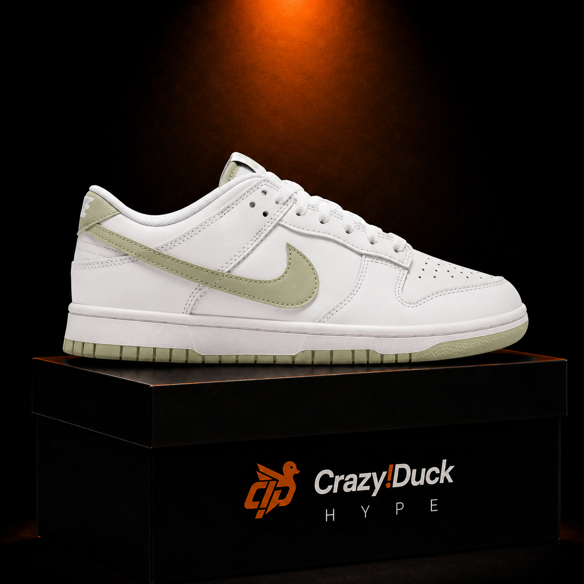 Nike Dunk Low Honeydew con empaque — Crazy!Duck Hype