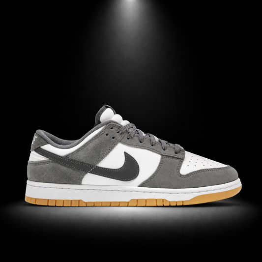 Nike Dunk Low Light Brown Smoke Grey, vista lateral — Crazy!Duck Hype