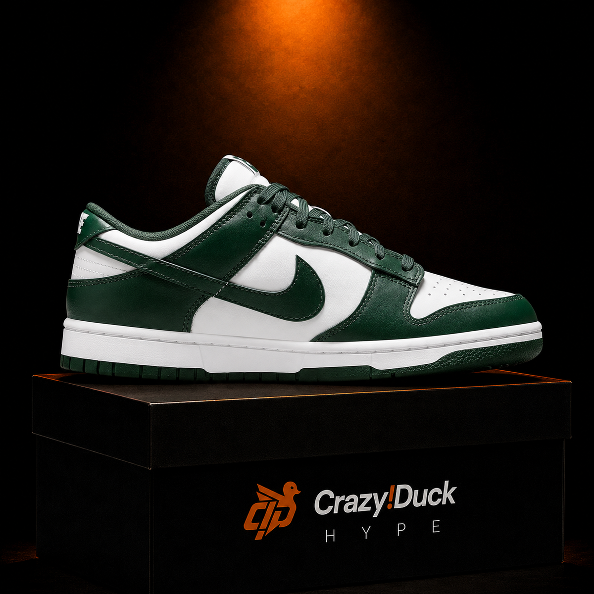 Nike Dunk Low Michigan State con empaque — Crazy!Duck Hype