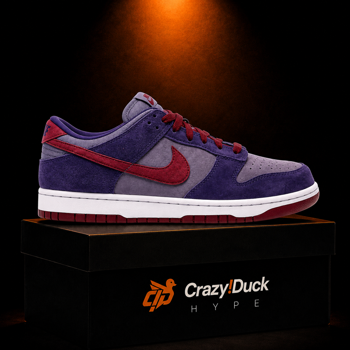 Nike Dunk Low Plum con empaque — Crazy!Duck Hype