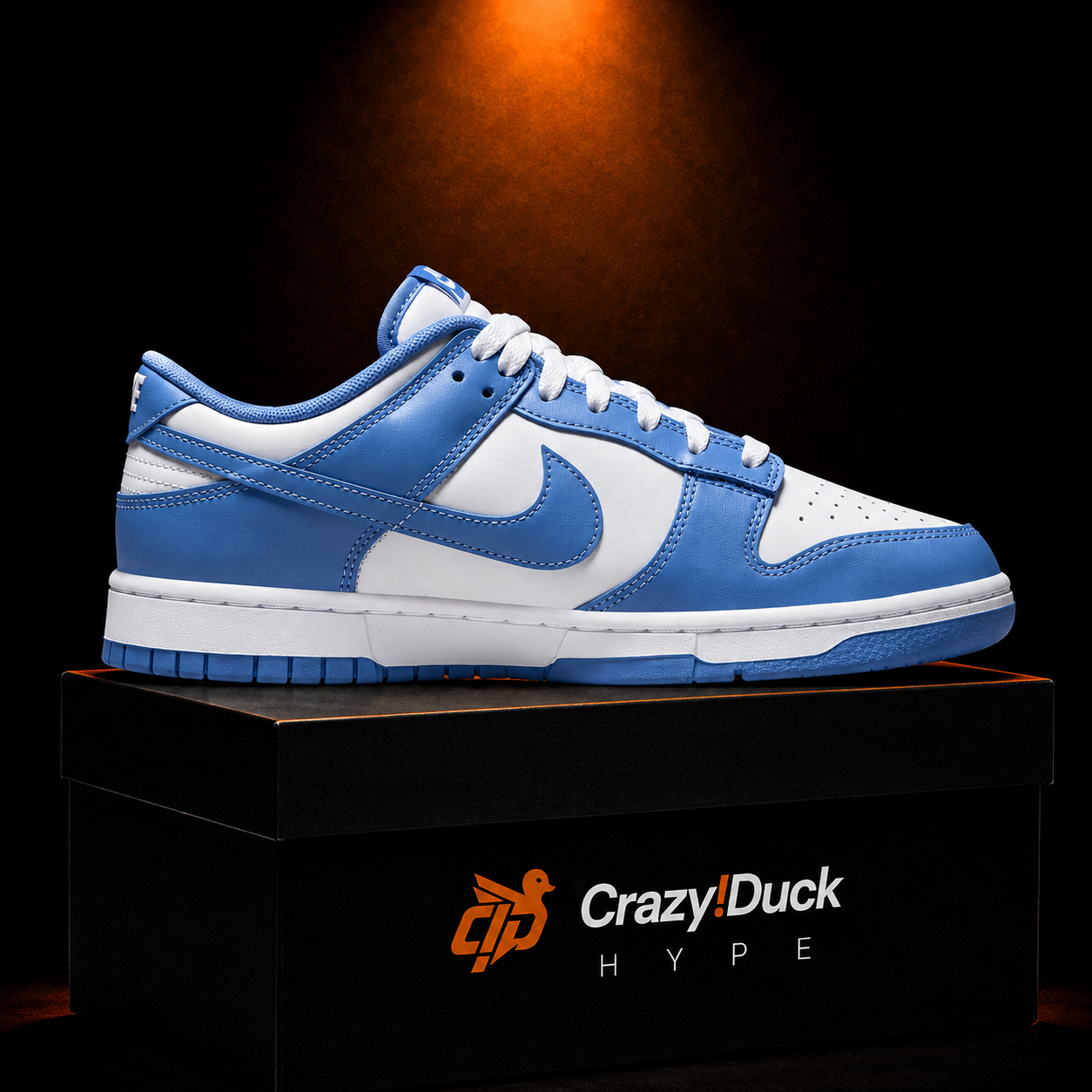 Nike Dunk Low Polar Blue con empaque — Crazy!Duck Hype