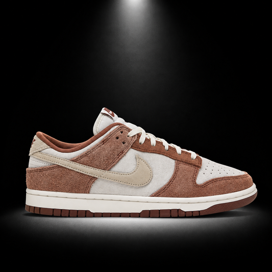 Nike Dunk Low Sail Medium Curry, vista lateral — Crazy!Duck Hype