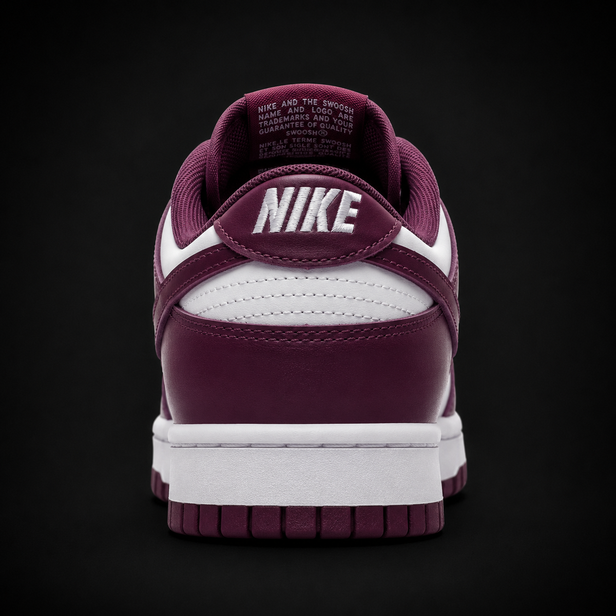 Nike Dunk Low Silver Surfer, vista trasera — Crazy!Duck Hype