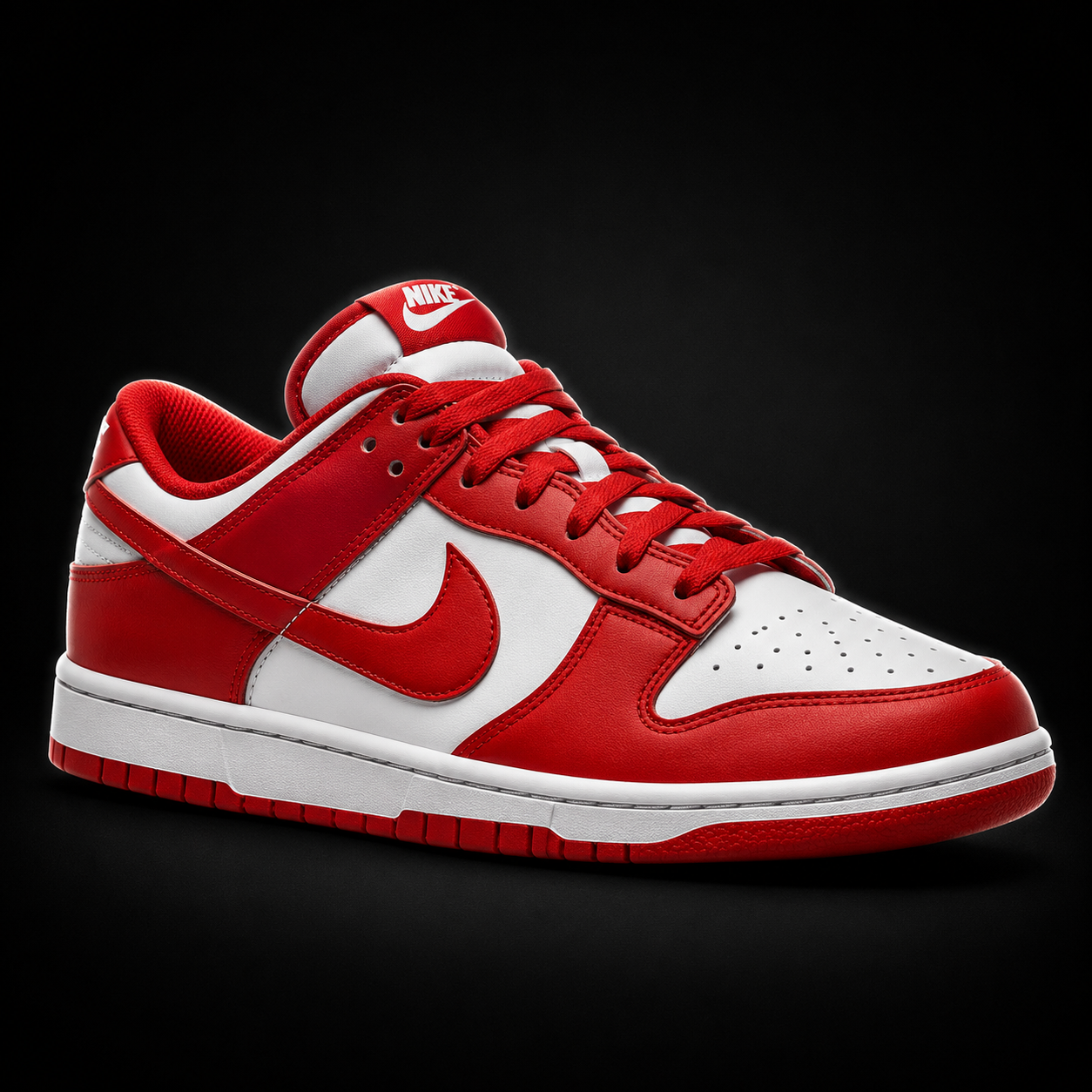 Nike Dunk Low St. Johns, vista frontal — Crazy!Duck Hype