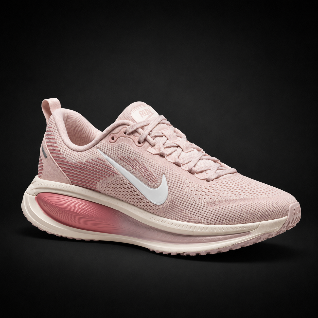 Nike Vomero 18 Chalk Red Stardust, vista frontal — Crazy!Duck Hype