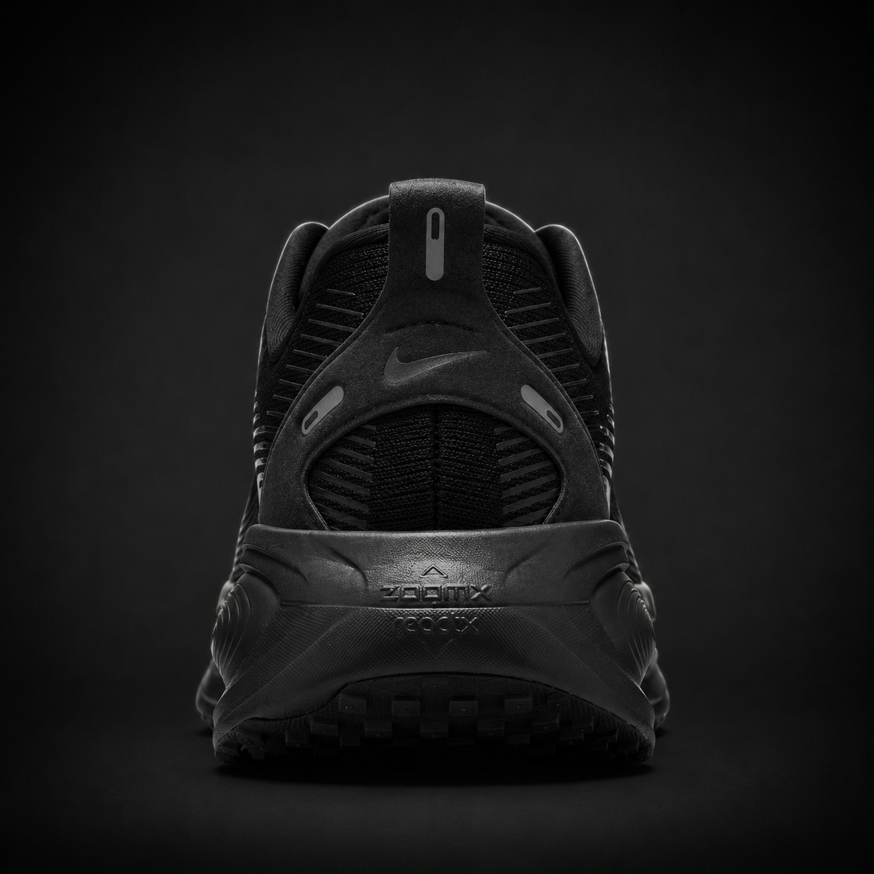 Nike Vomero 18 Dark Smoke Black, vista trasera — Crazy!Duck Hype