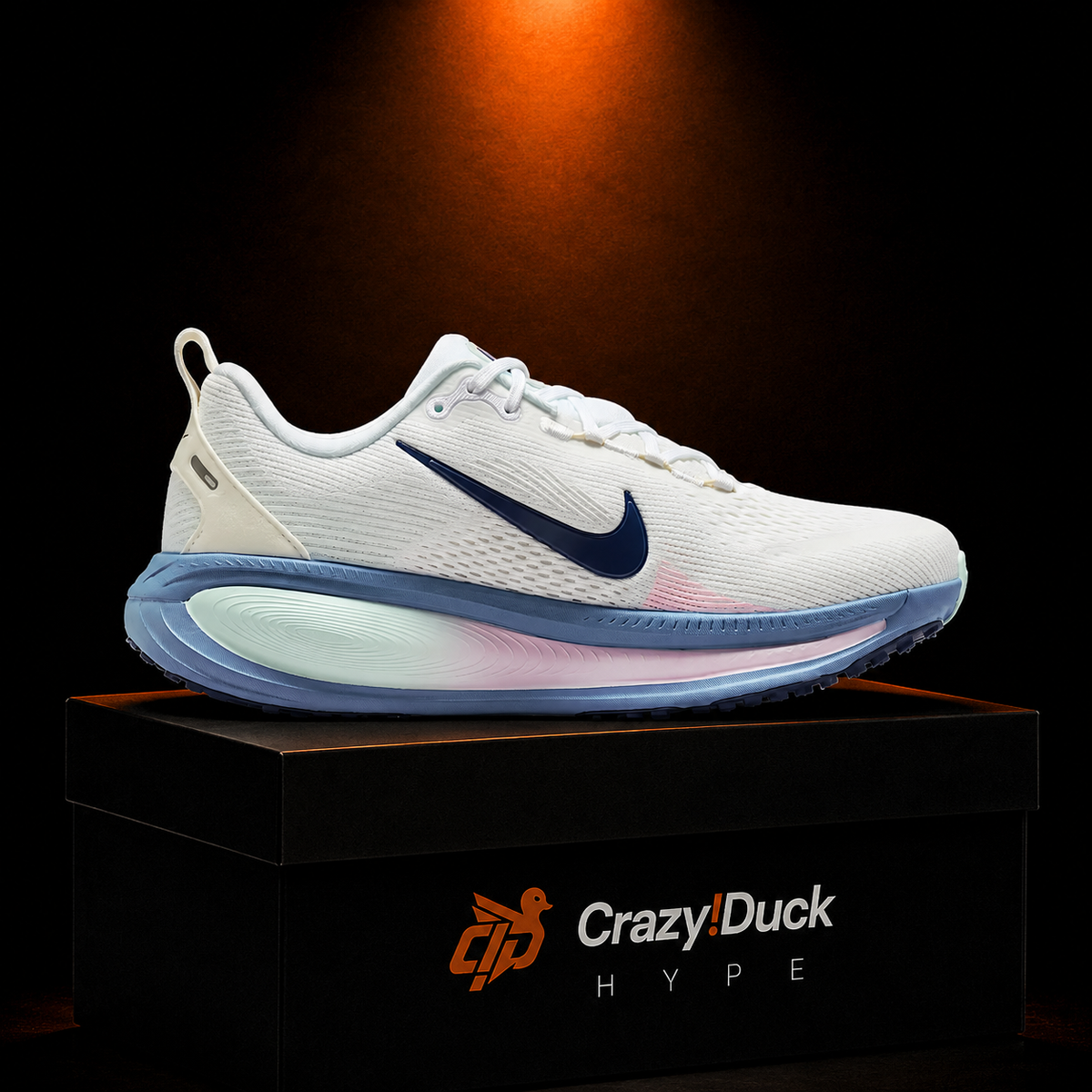 Nike Vomero 18 Midnight Navy Work Blue con empaque — Crazy!Duck Hype
