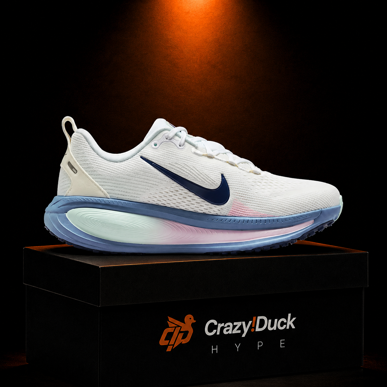 Nike Vomero 18 Midnight Navy Work Blue con empaque — Crazy!Duck Hype