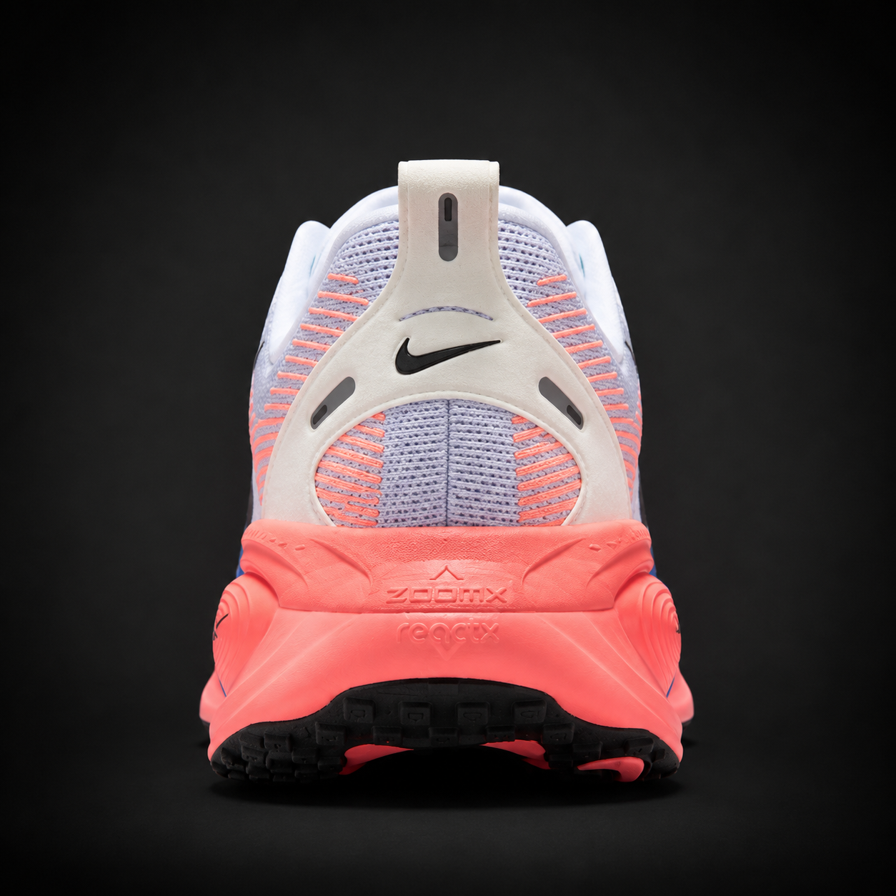 Nike Vomero 18 White Black Racer Blue, vista trasera — Crazy!Duck Hype