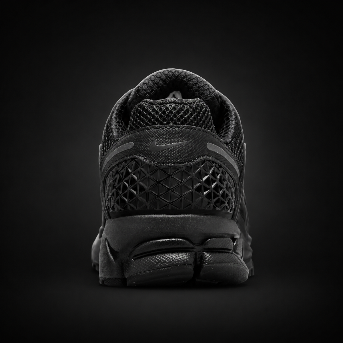 Nike Vomero 5 Black Black, vista trasera — Crazy!Duck Hype
