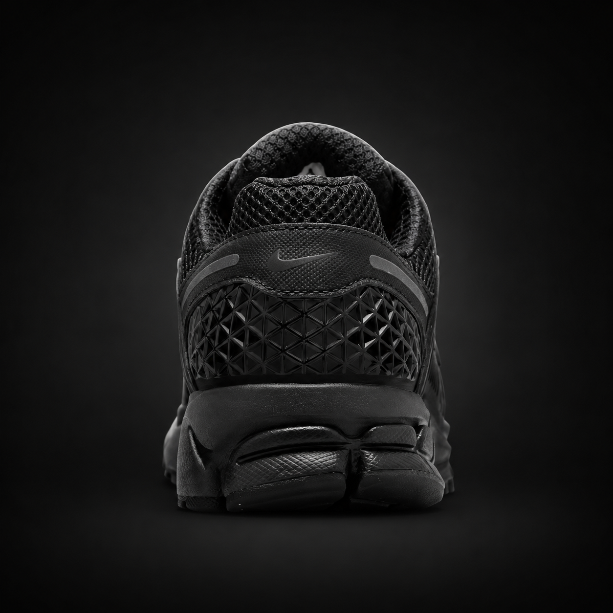 Nike Vomero 5 Black Black, vista trasera — Crazy!Duck Hype
