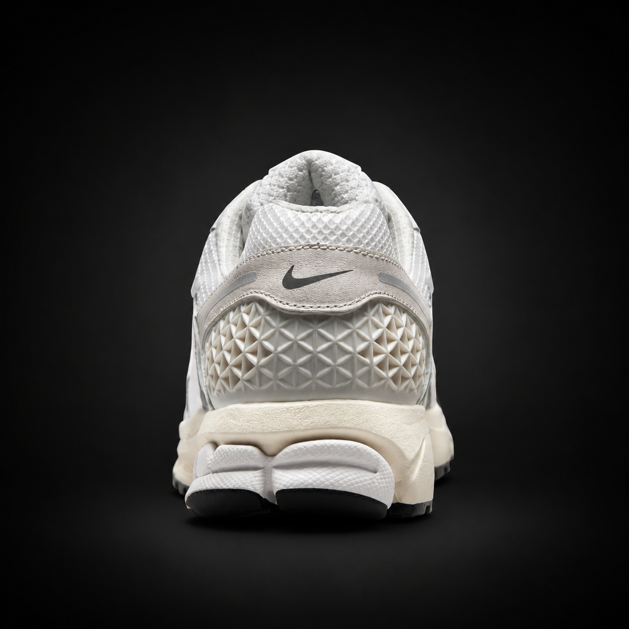 Nike Vomero 5 Grey Grey Beige, vista trasera — Crazy!Duck Hype