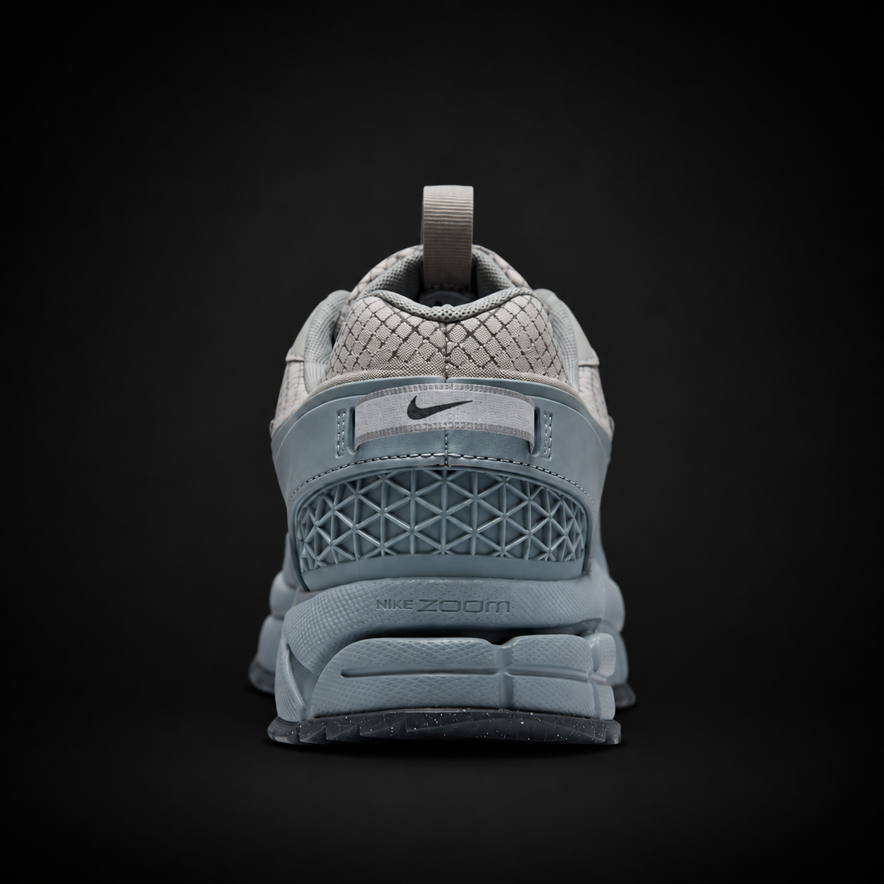 Nike Vomero 5 Metallic Platinum, vista trasera — Crazy!Duck Hype
