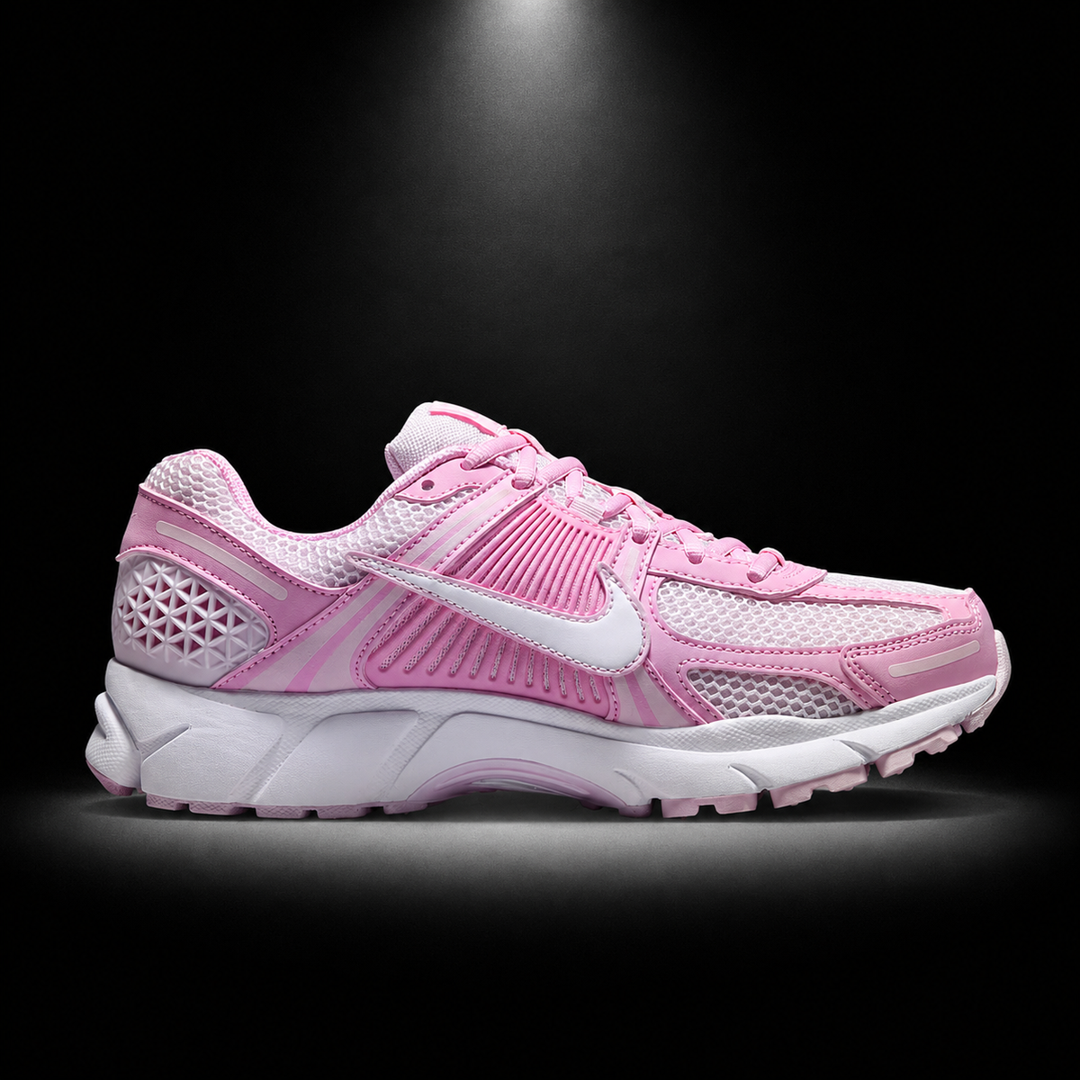Nike Vomero 5 White Pink, vista lateral — Crazy!Duck Hype