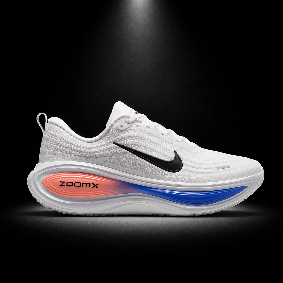Nike Vomero Plus Atomic Pink White, vista lateral — Crazy!Duck Hype