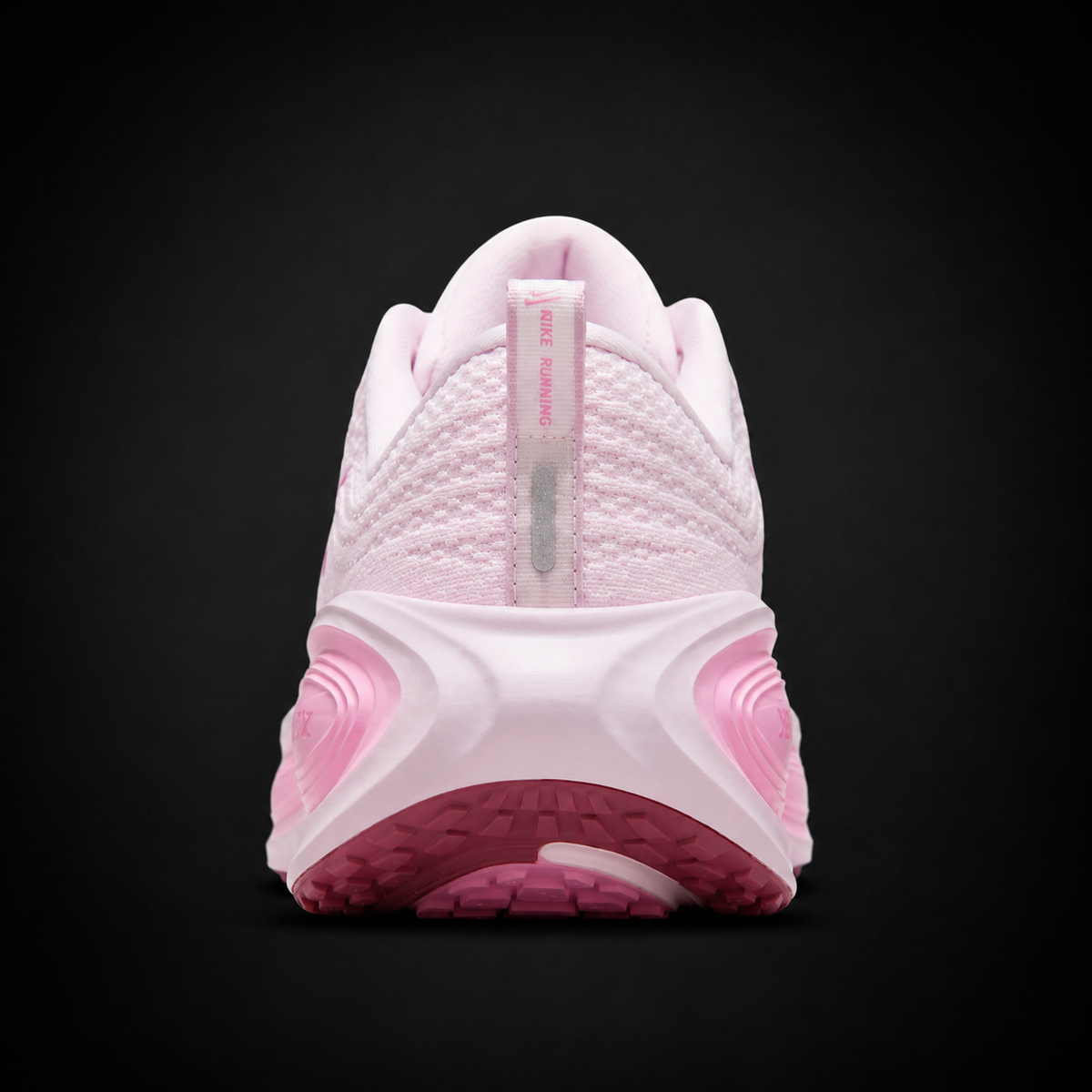 Nike Vomero Plus Bleached Lilac Light Magenta, vista trasera — Crazy!Duck Hype