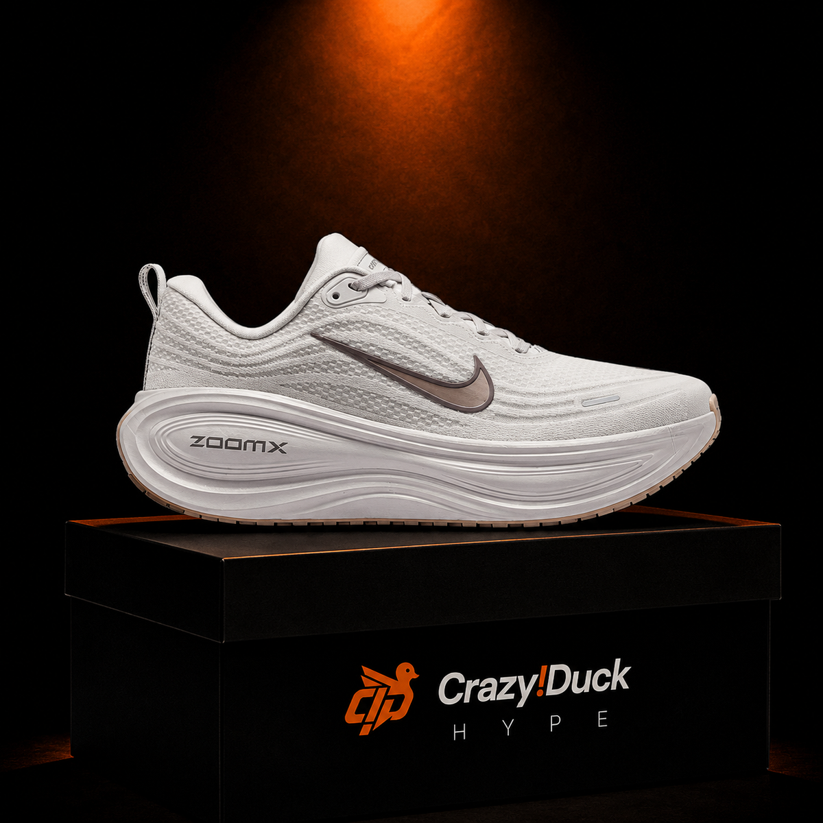 Nike Vomero Plus College Grey Light Iron con empaque — Crazy!Duck Hype