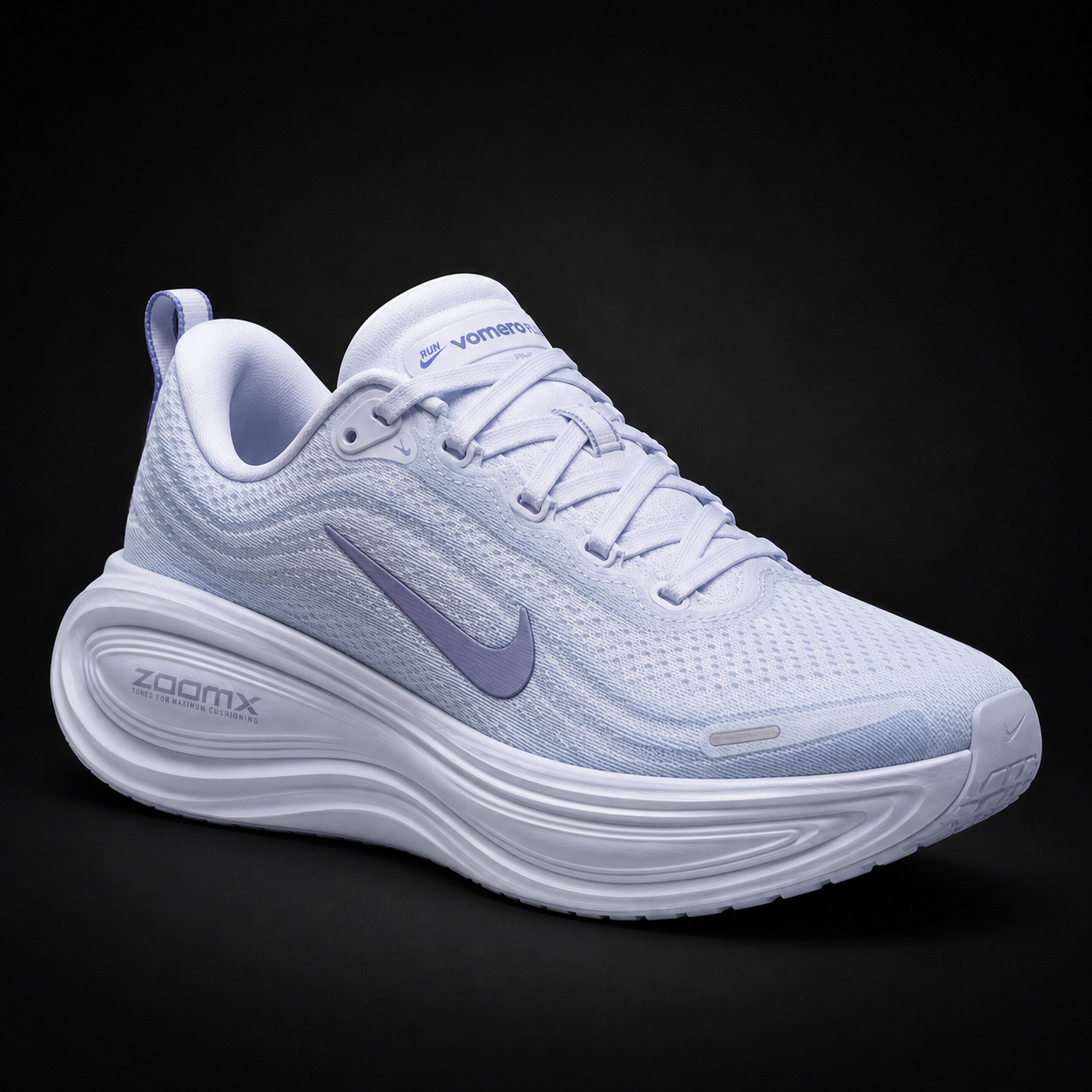 Nike Vomero Plus Football Grey Ashen Slate, vista frontal — Crazy!Duck Hype
