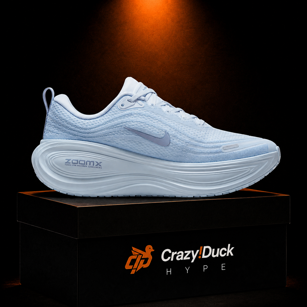 Nike Vomero Plus Football Grey Ashen Slate con empaque — Crazy!Duck Hype