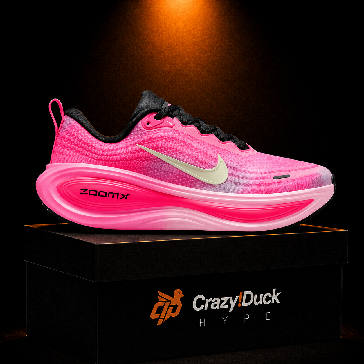 Nike Vomero Plus Pearl Pink Summit con empaque — Crazy!Duck Hype
