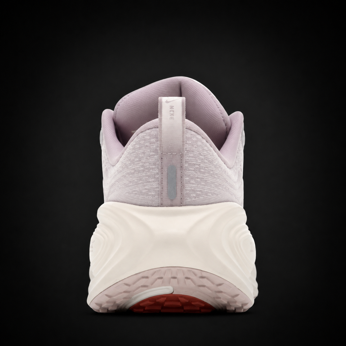 Nike Vomero Plus Silt Red Platinum Violet, vista trasera — Crazy!Duck Hype