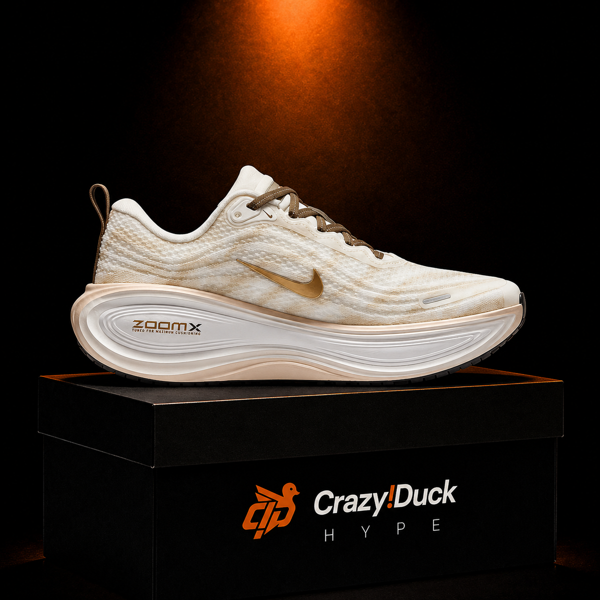 Nike Vomero Plus Summit White Peony con empaque — Crazy!Duck Hype