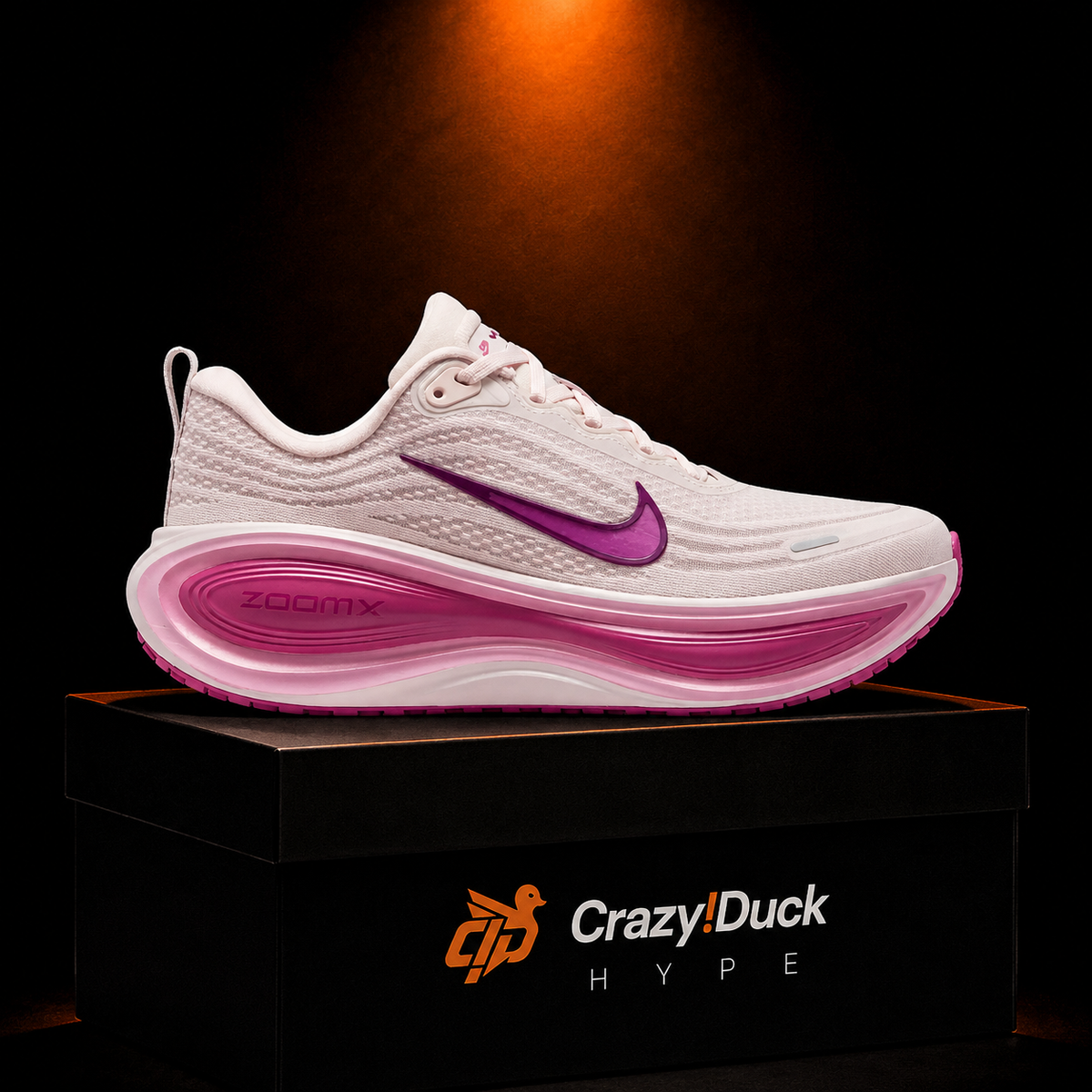 Nike Vomero Plus Sweet Beet Bordeaux con empaque — Crazy!Duck Hype