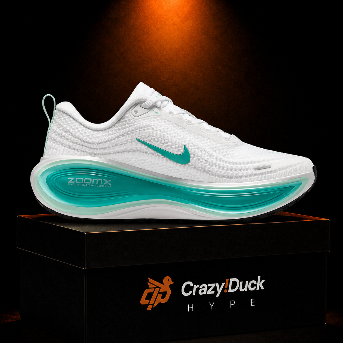 Nike Vomero Plus White Bleached Turquoise con empaque — Crazy!Duck Hype