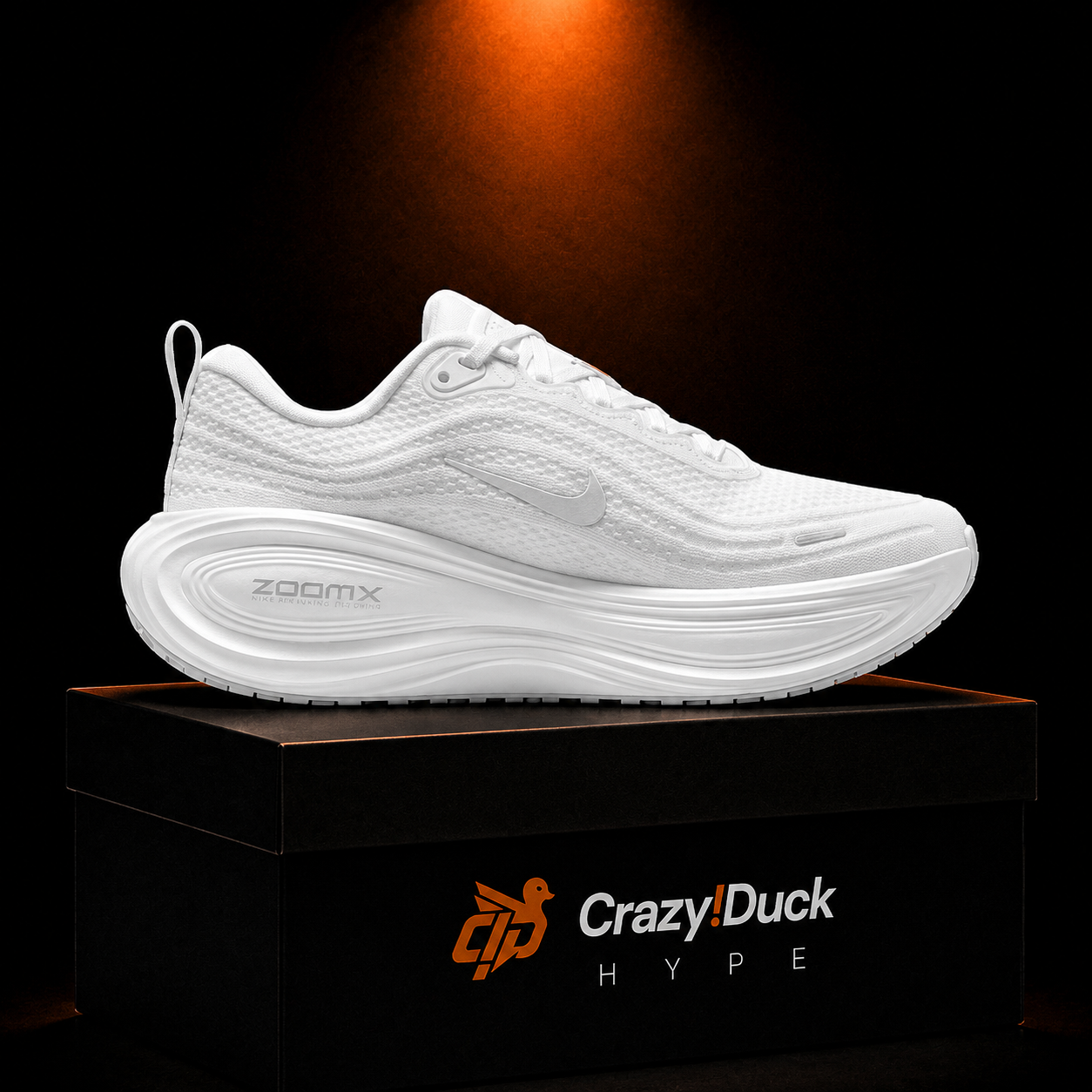 Nike Vomero Plus White Vast Grey Silver con empaque — Crazy!Duck Hype