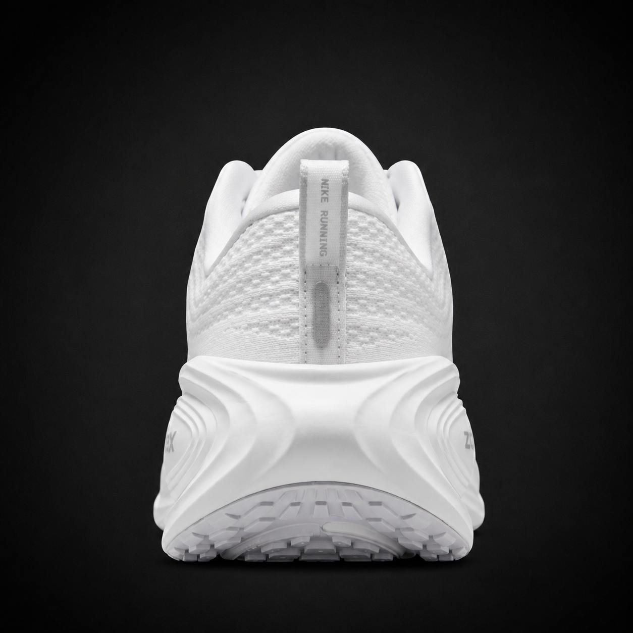 Nike Vomero Plus White Vast Grey Silver, vista trasera — Crazy!Duck Hype