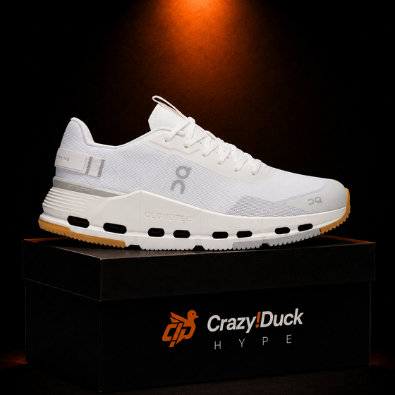 On Cloudnova Form 2 "White Ivory"